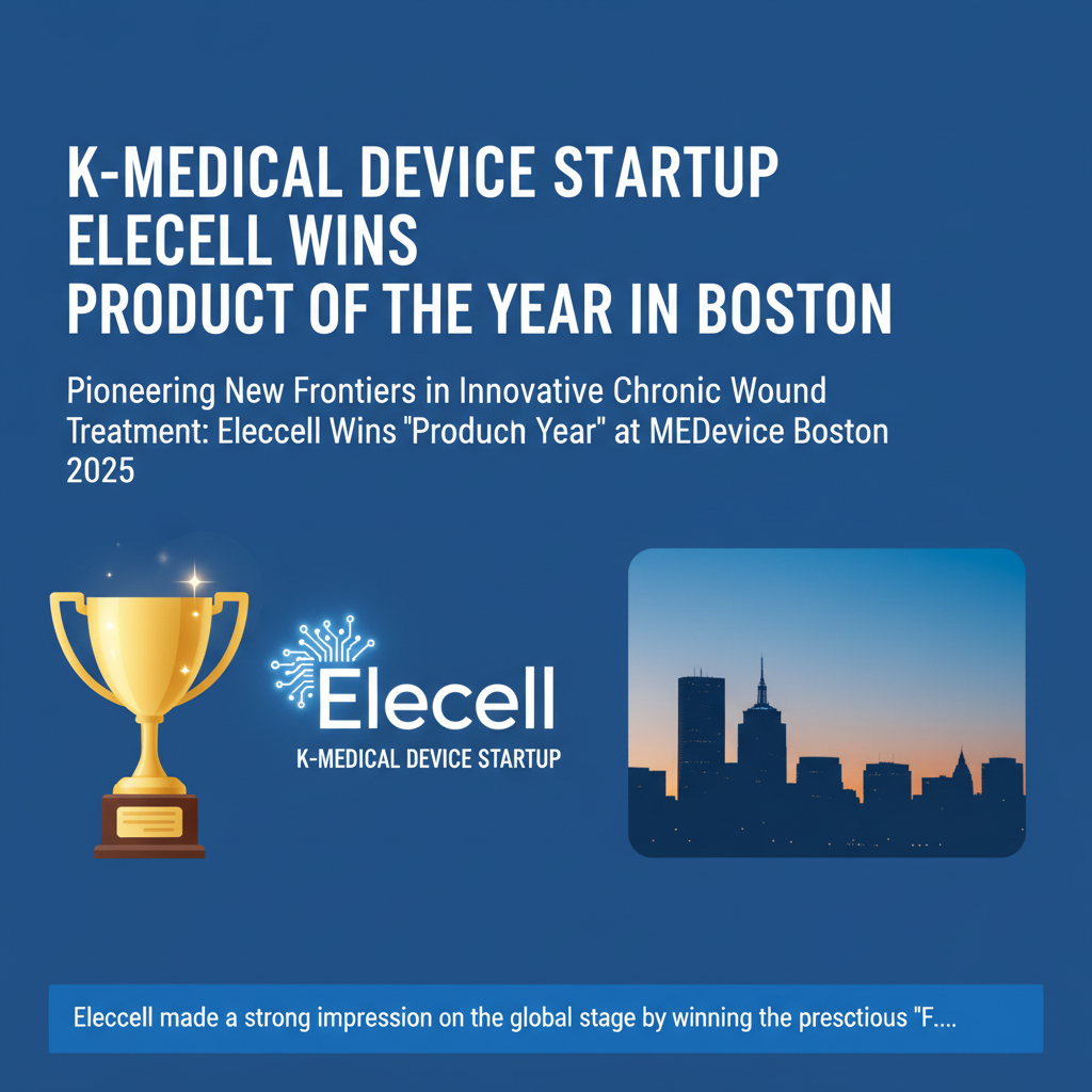 K-Medical Device Startup Elecell Wins Product of the Year in Boston