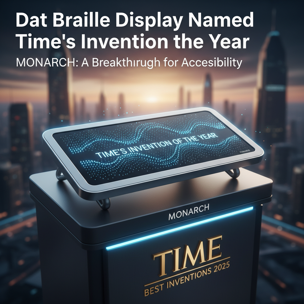 Dat Braille Display Named Time's Invention of the Year