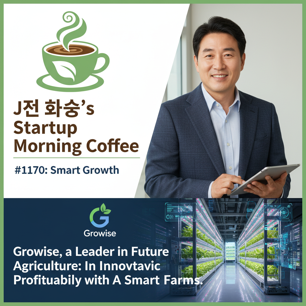 Jeon Hwa-sung's Startup Morning Coffee #1170: Smart Growth