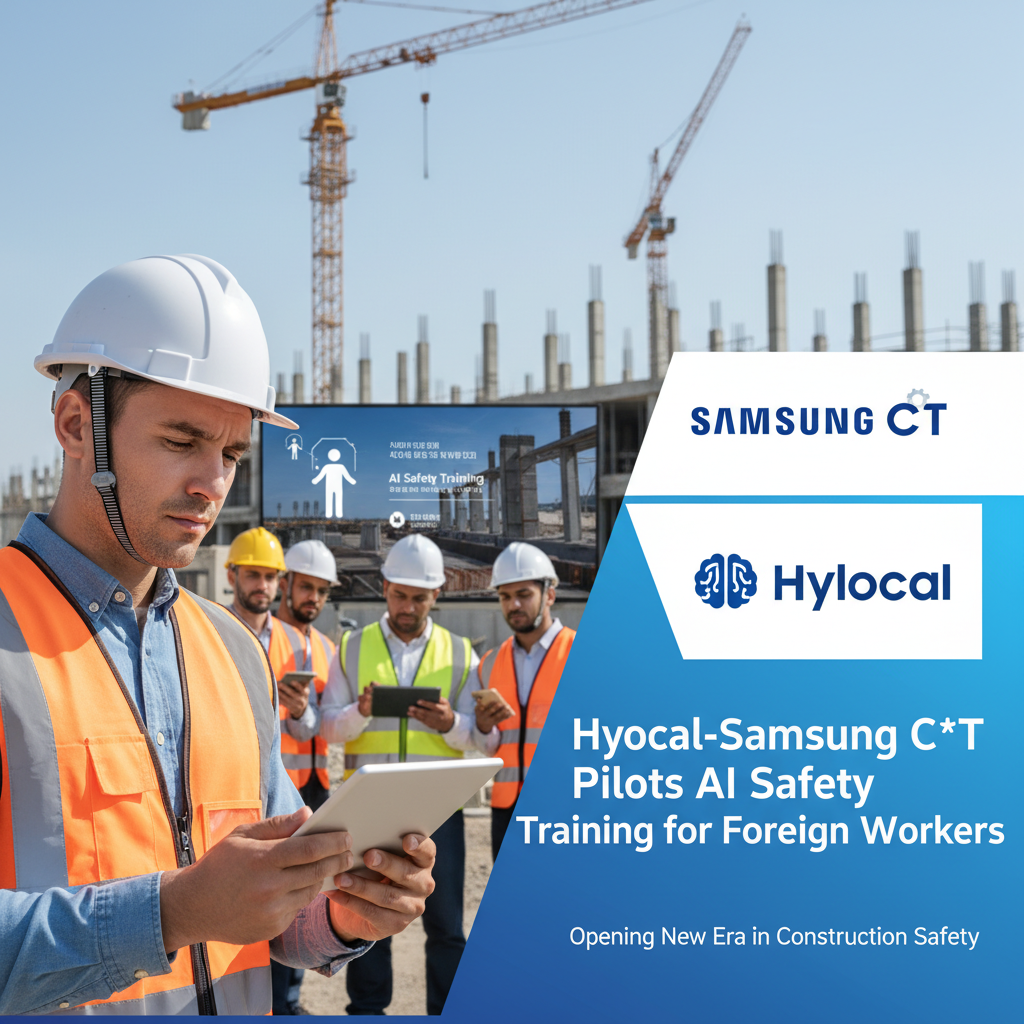 Hylocal-Samsung C&T Pilots AI Safety Training for Foreign Workers