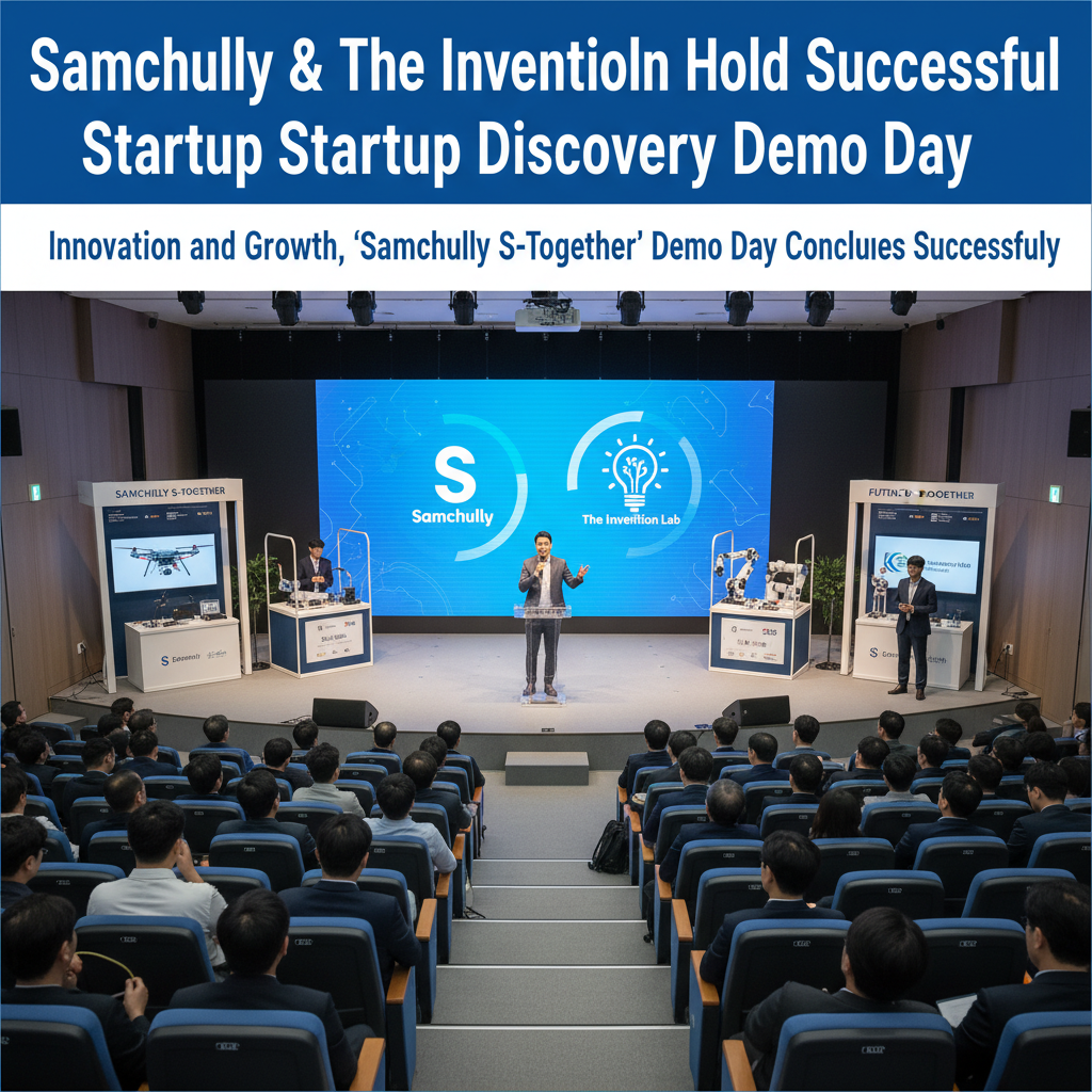 Samchully & The Invention Lab Hold Successful Startup Discovery Demo Day