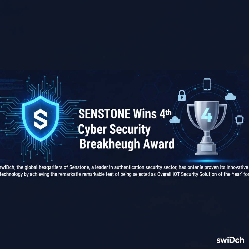 SENSTONE Wins 4th Cyber Security Breakthrough Award