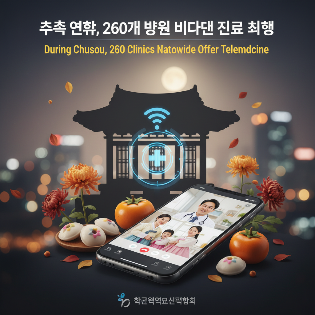 During Chuseok, 260 Clinics Nationwide Offer Telemedicine