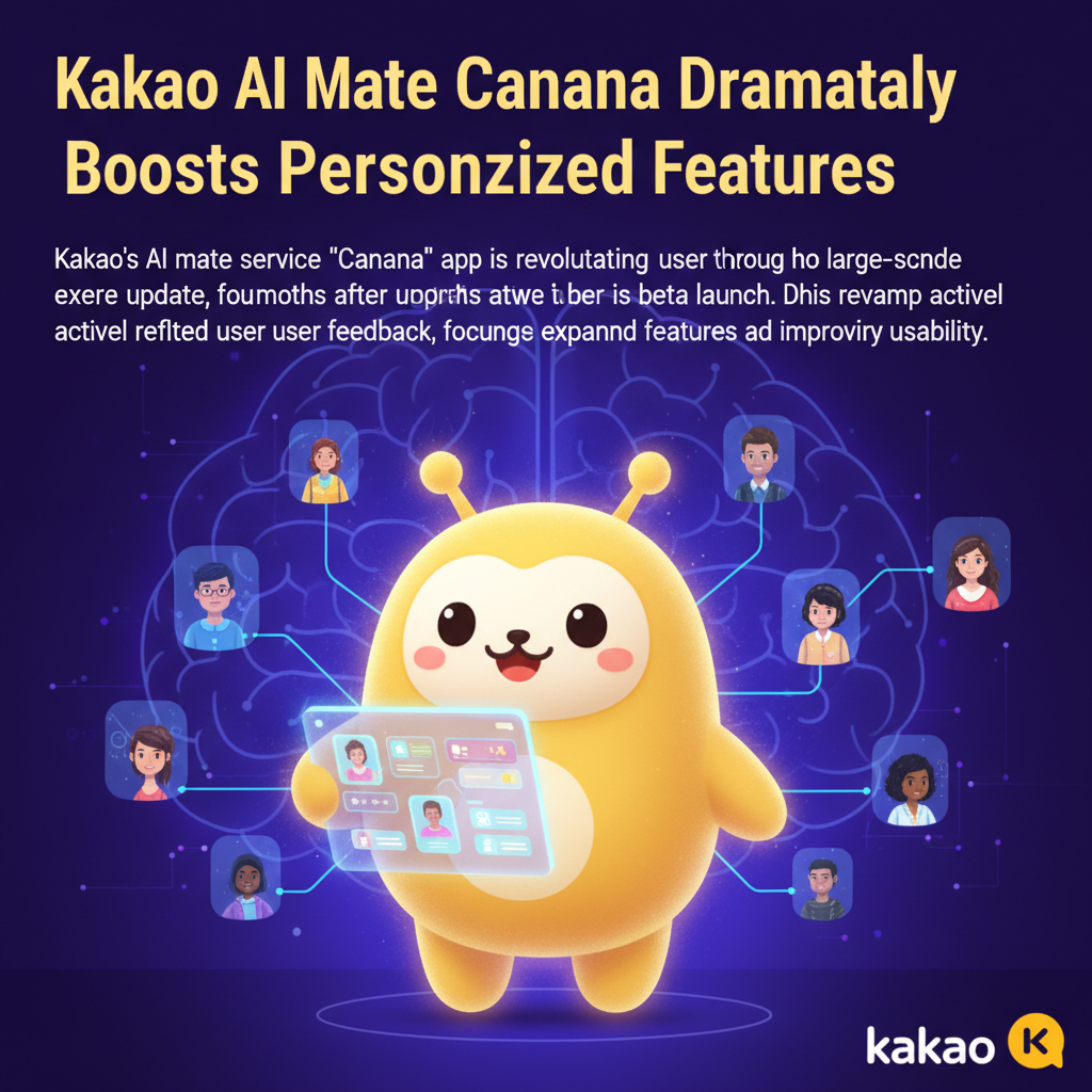 Kakao AI Mate Canana Dramatically Boosts Personalized Features