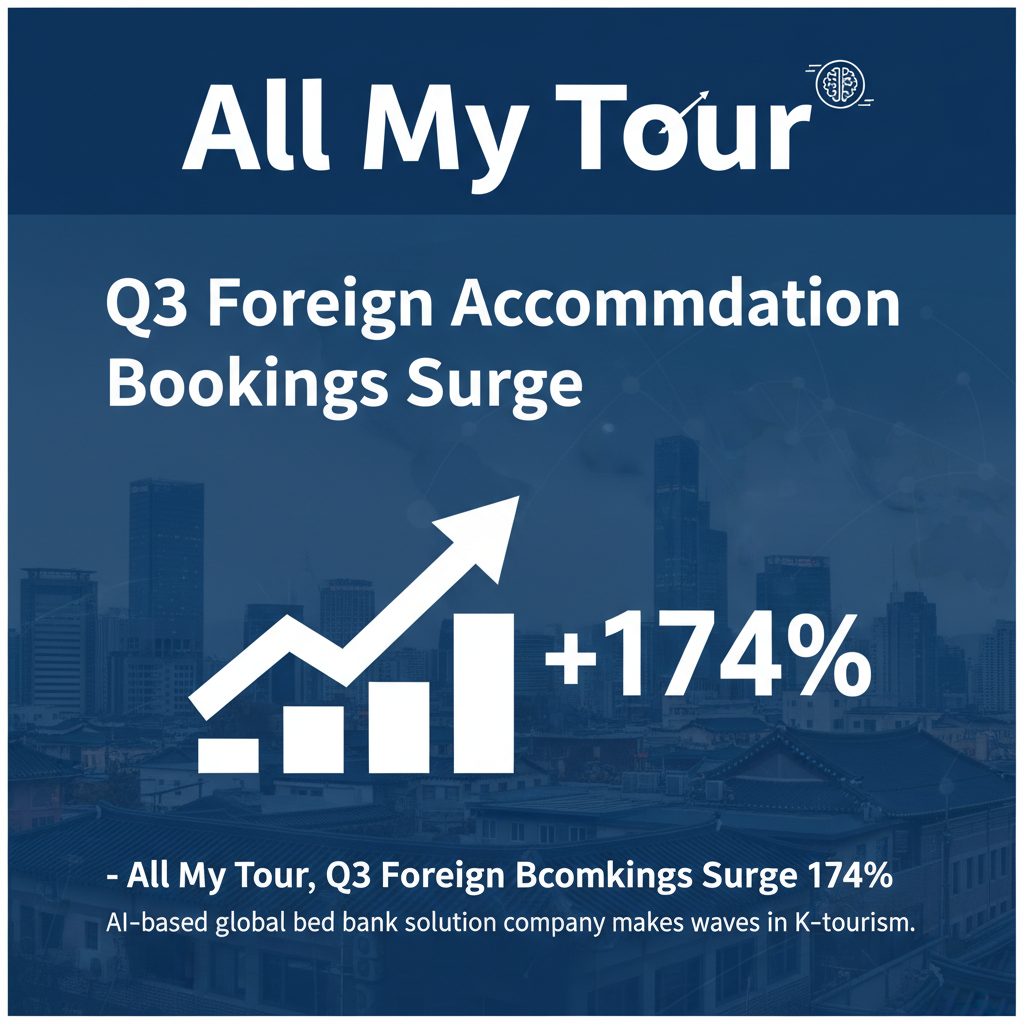 All My Tour, Q3 Foreign Accommodation Bookings Surge 174%