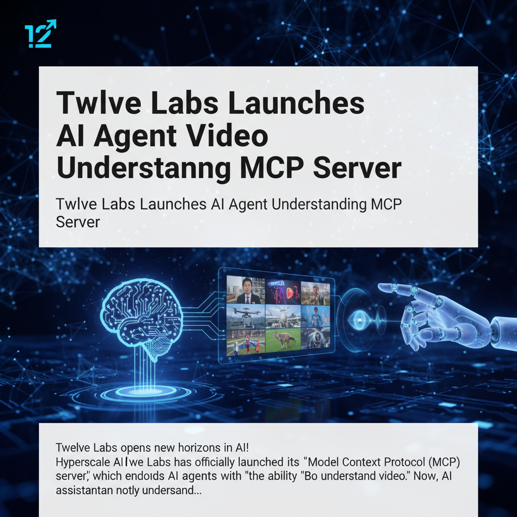 Twelve Labs Launches AI Agent Video Understanding MCP Server