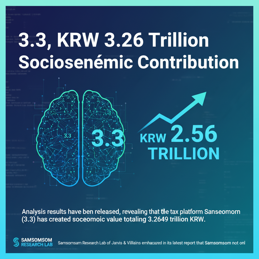 3.3, KRW 3.26 Trillion Socioeconomic Contribution