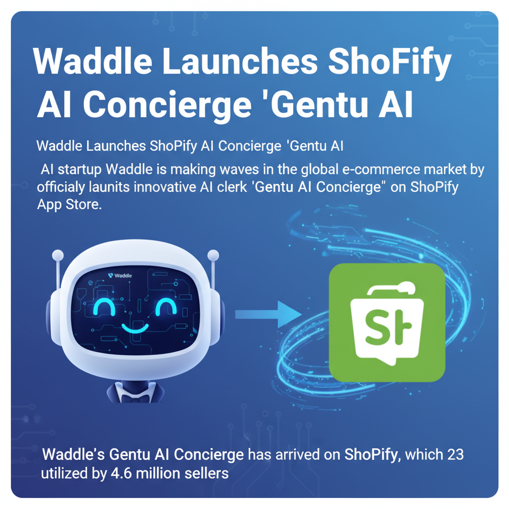 Waddle Launches Shopify AI Concierge 'Gentu AI'