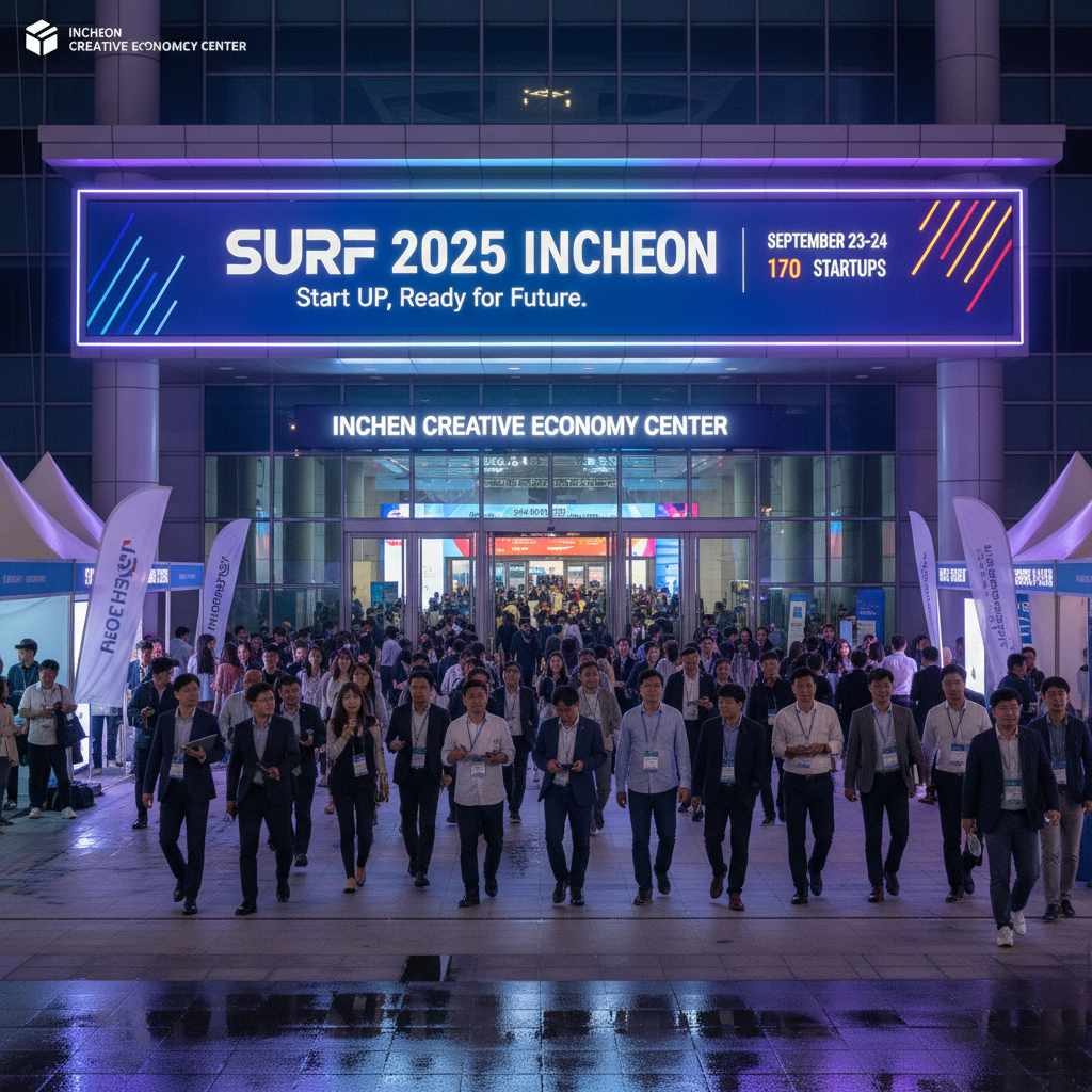 Incheon Creative Economy Center Hosts ‘SURF 2025 INCHEON’ with 170 Startups