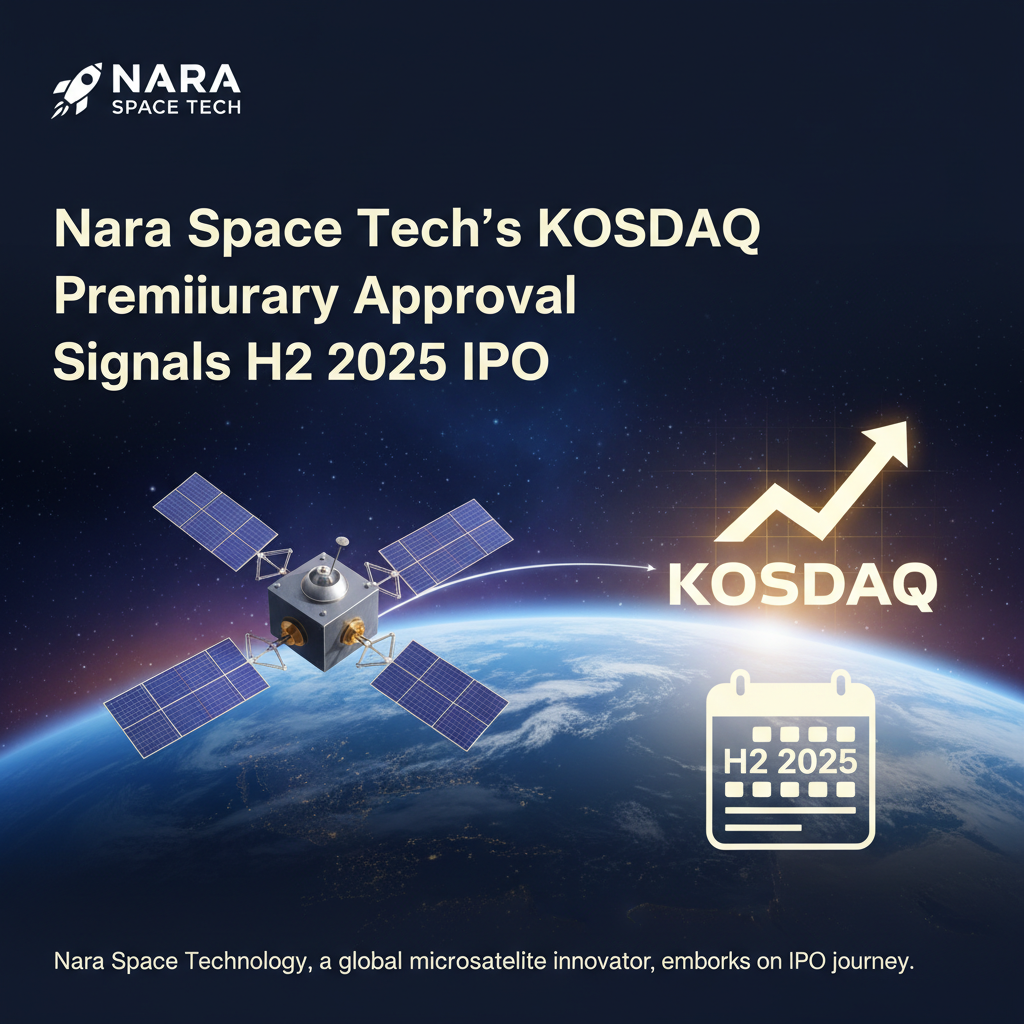 Nara Space Tech's KOSDAQ Preliminary Approval Signals H2 2025 IPO