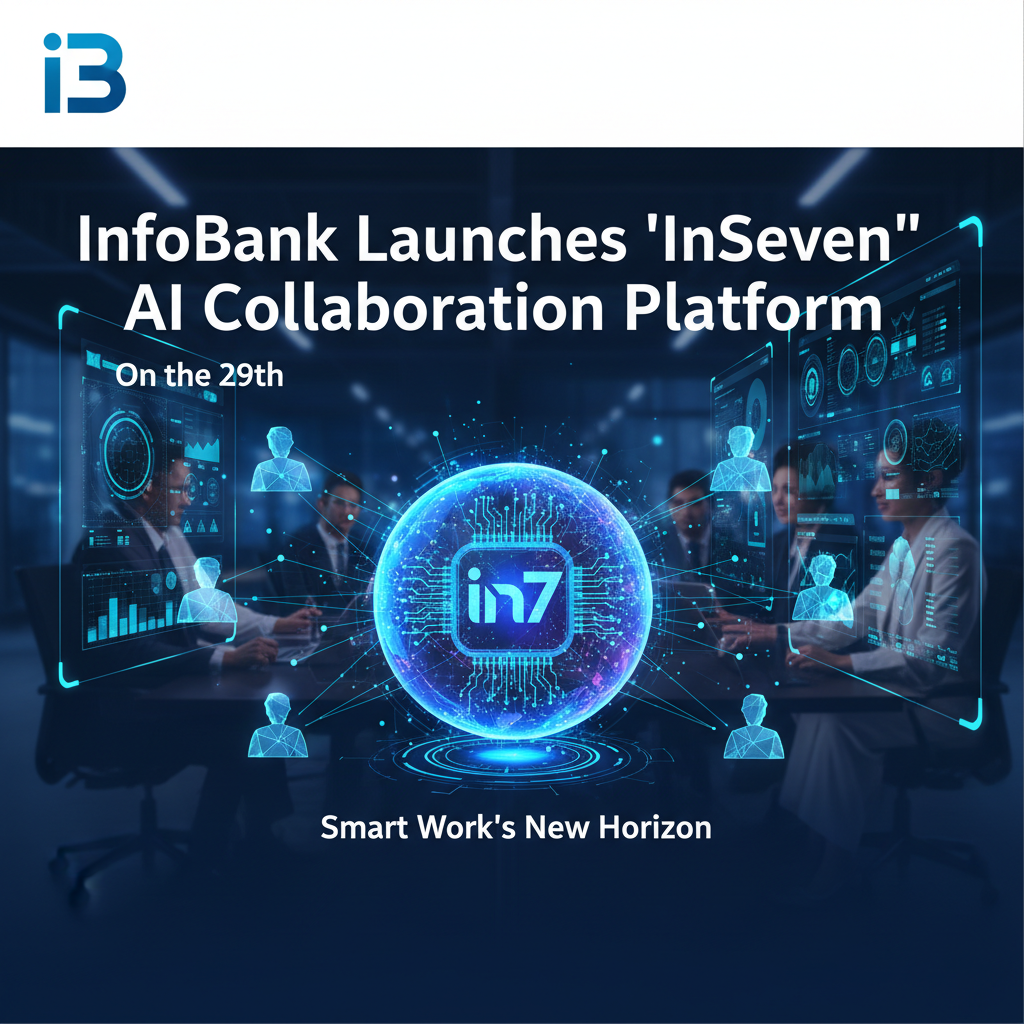 InfoBank Launches 'InSeven' AI Collaboration Platform on the 29th
