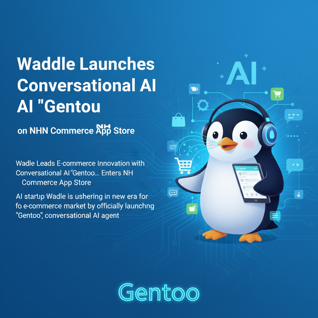 Waddle Launches Conversational AI 'Gentoo' on NHN Commerce App Store