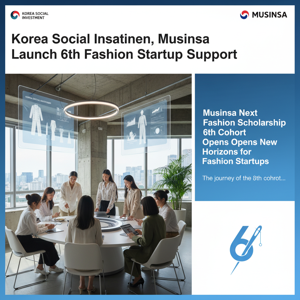 Korea Social Investment, Musinsa Launch 6th Fashion Startup Support