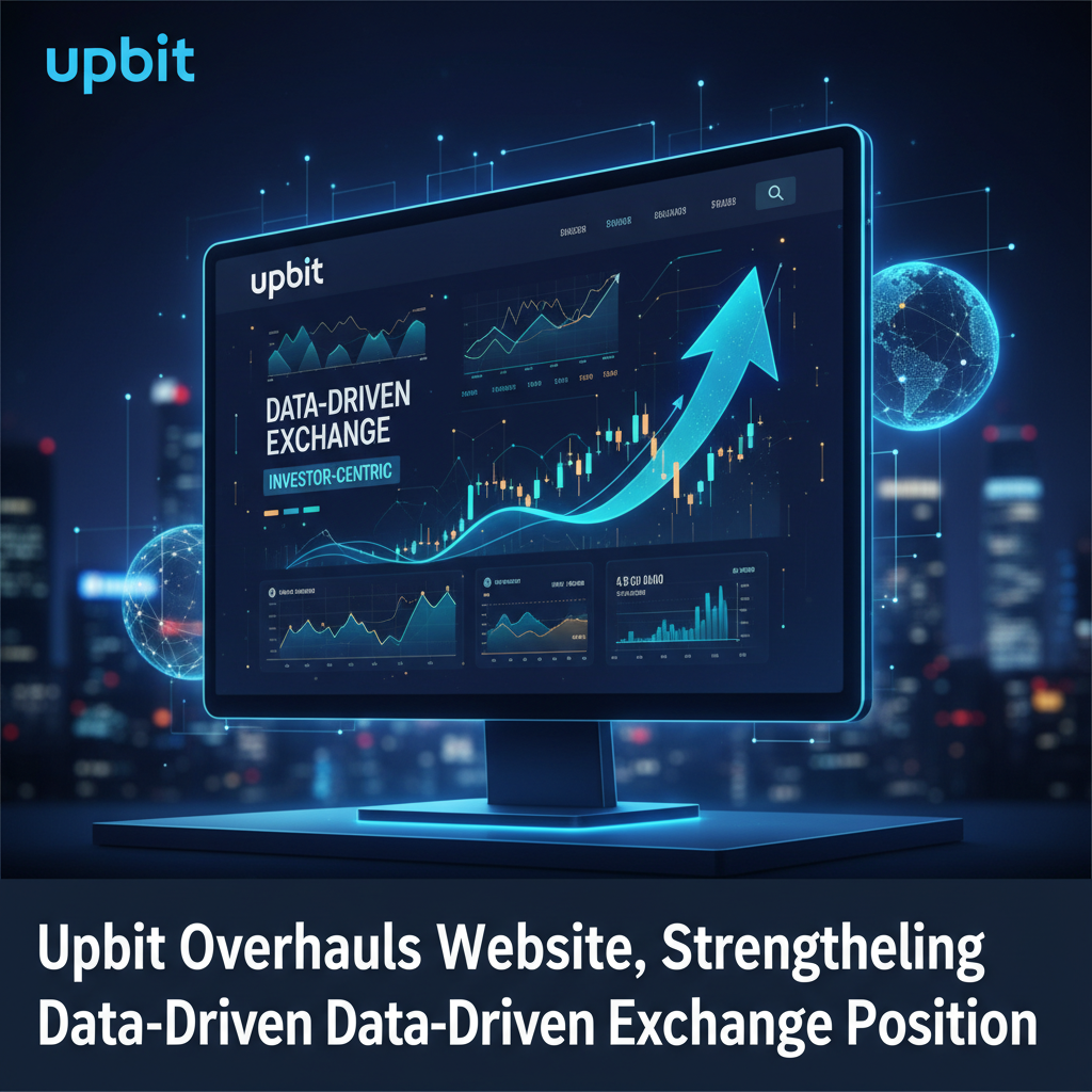 Upbit Overhauls Website, Strengthening Data-Driven Exchange Position