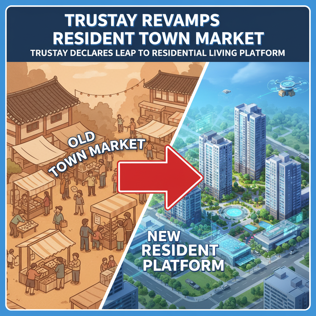 Trustay Revamps Resident Town Market