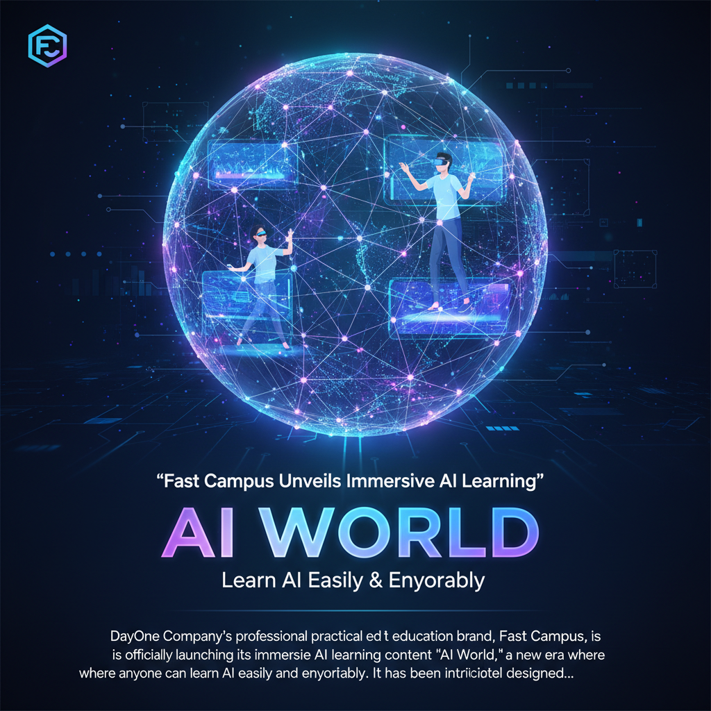 Fast Campus Unveils Immersive AI Learning 'AI World'