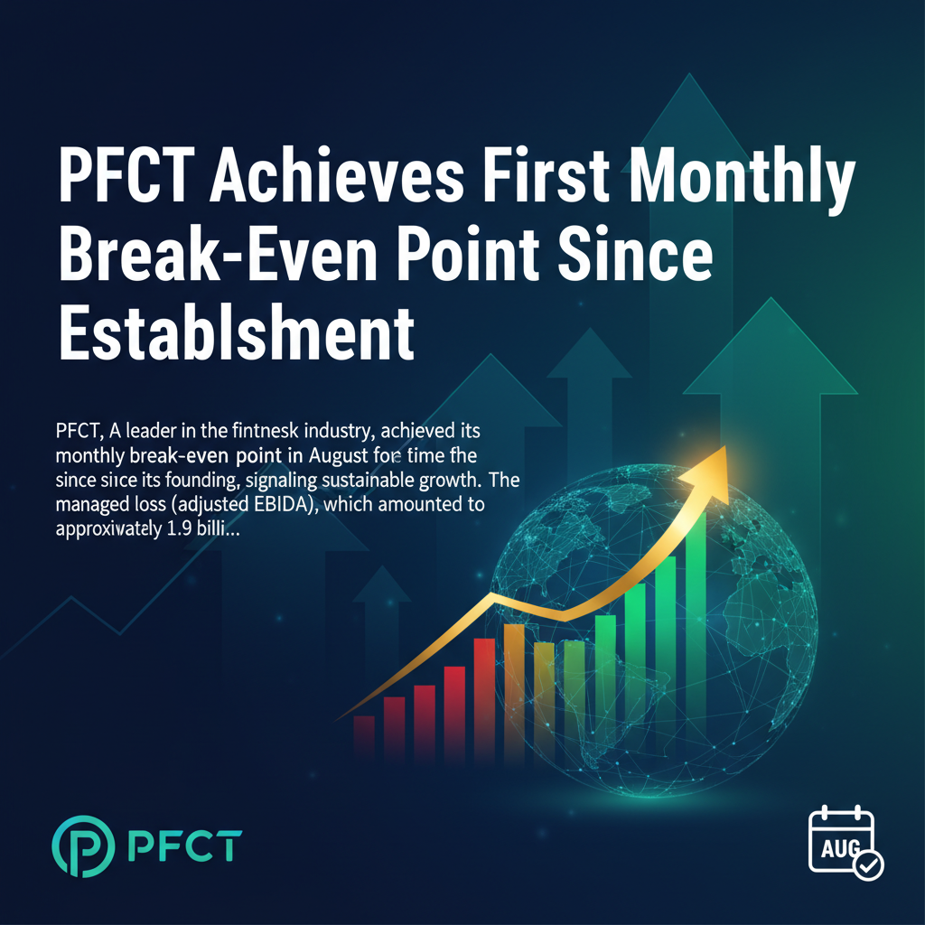 PFCT Achieves First Monthly Break-Even Point Since Establishment