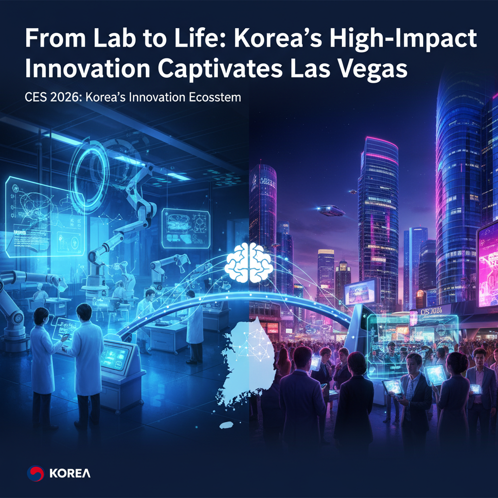 From Lab to Life: Korea's High-Impact Innovation Captivates Las Vegas
