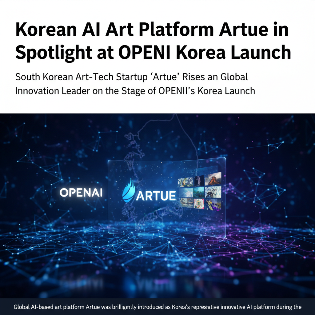 Korean AI Art Platform Artue in Spotlight at OpenAI Korea Launch