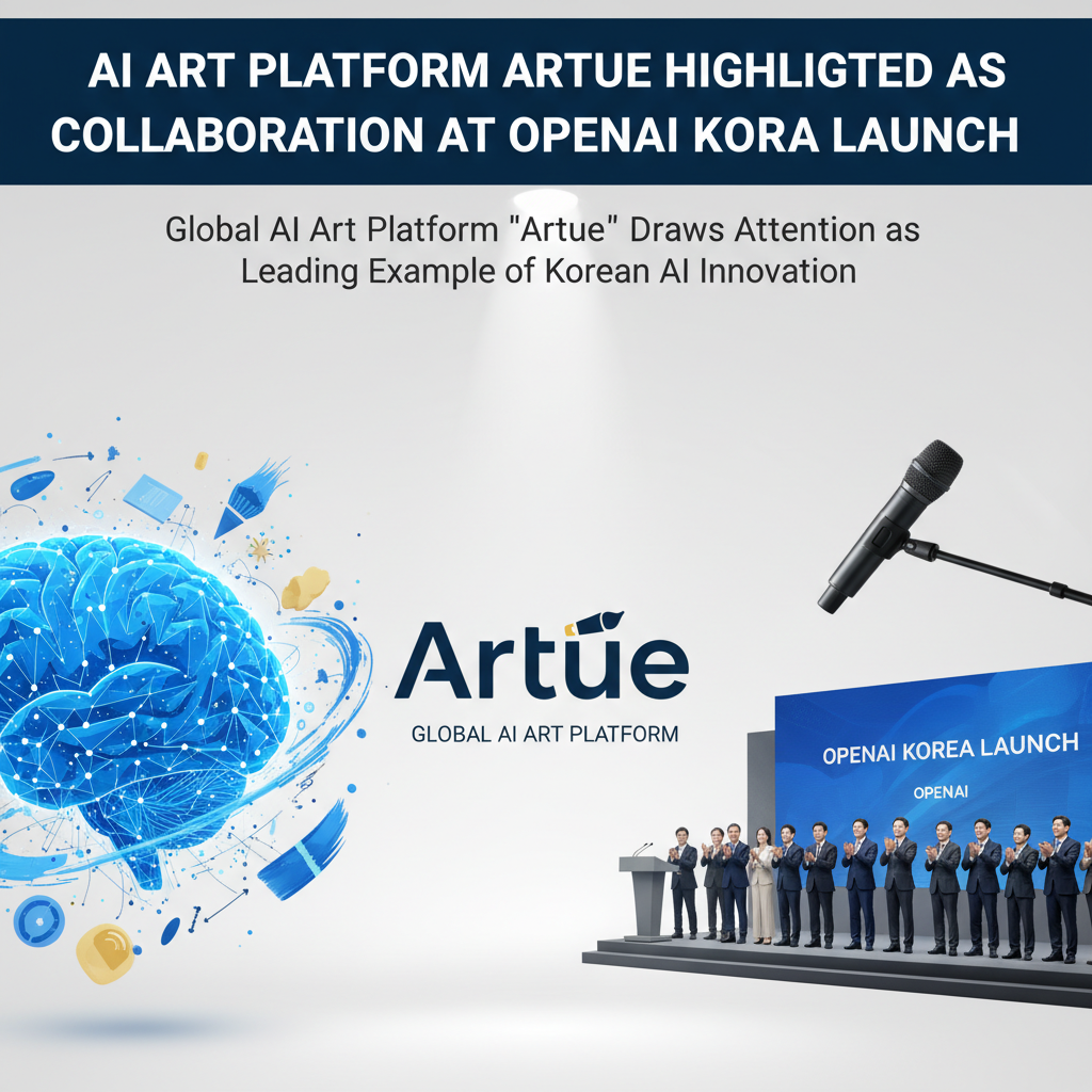 AI Art Platform Artu Highlighted as Collaboration at OpenAI Korea Launch