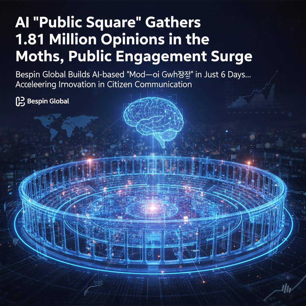 AI 'Public Square' Gathers 1.81 Million Opinions in 2 Months, Public Engagement Surges