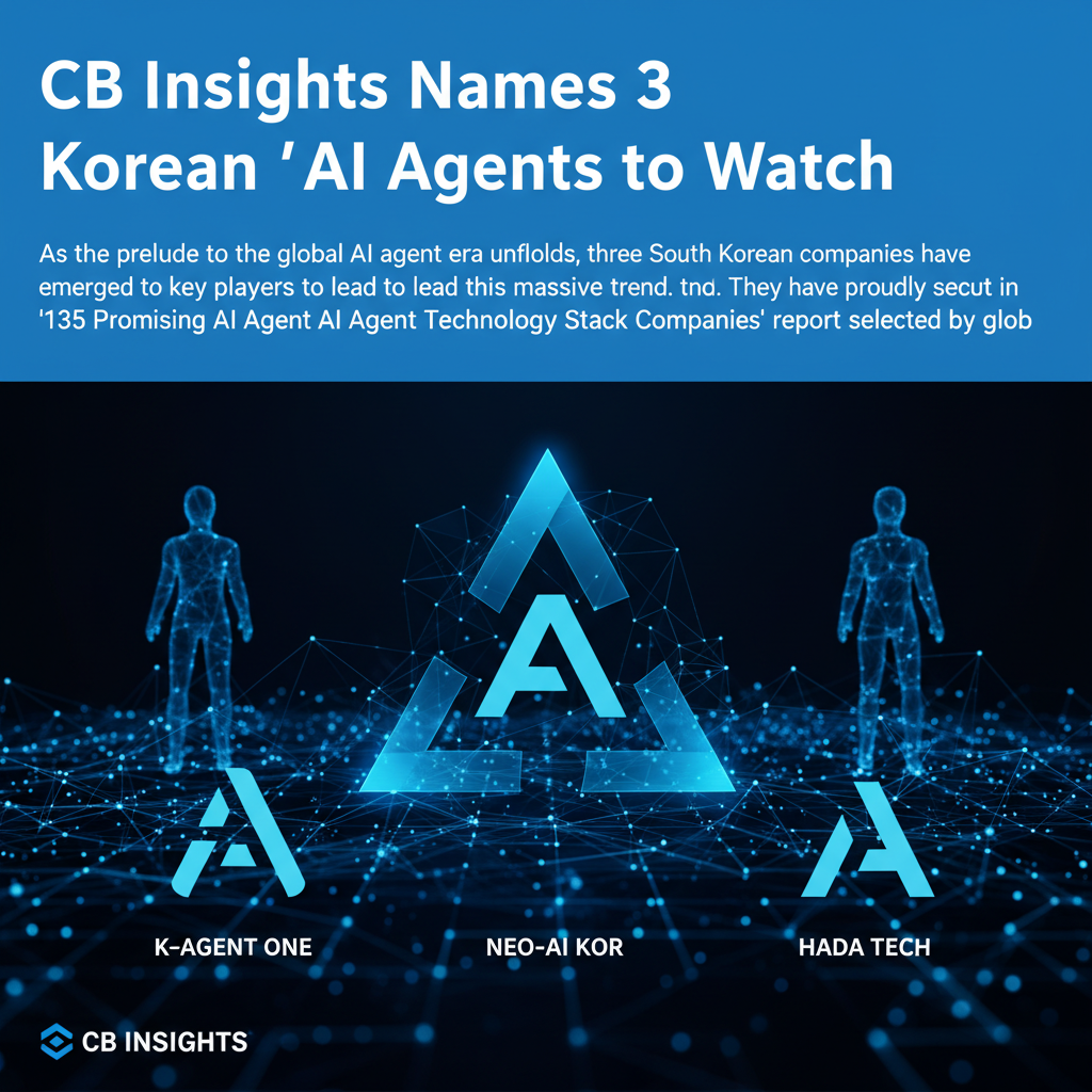 CB Insights Names 3 Korean 'AI Agents to Watch'