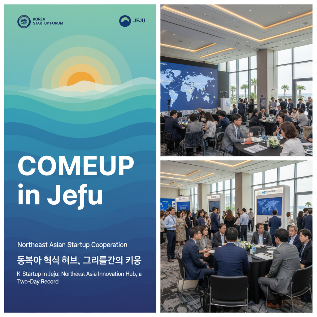 COMEUP in Jeju Concludes, Highlights Importance of Northeast Asian Startup Cooperation