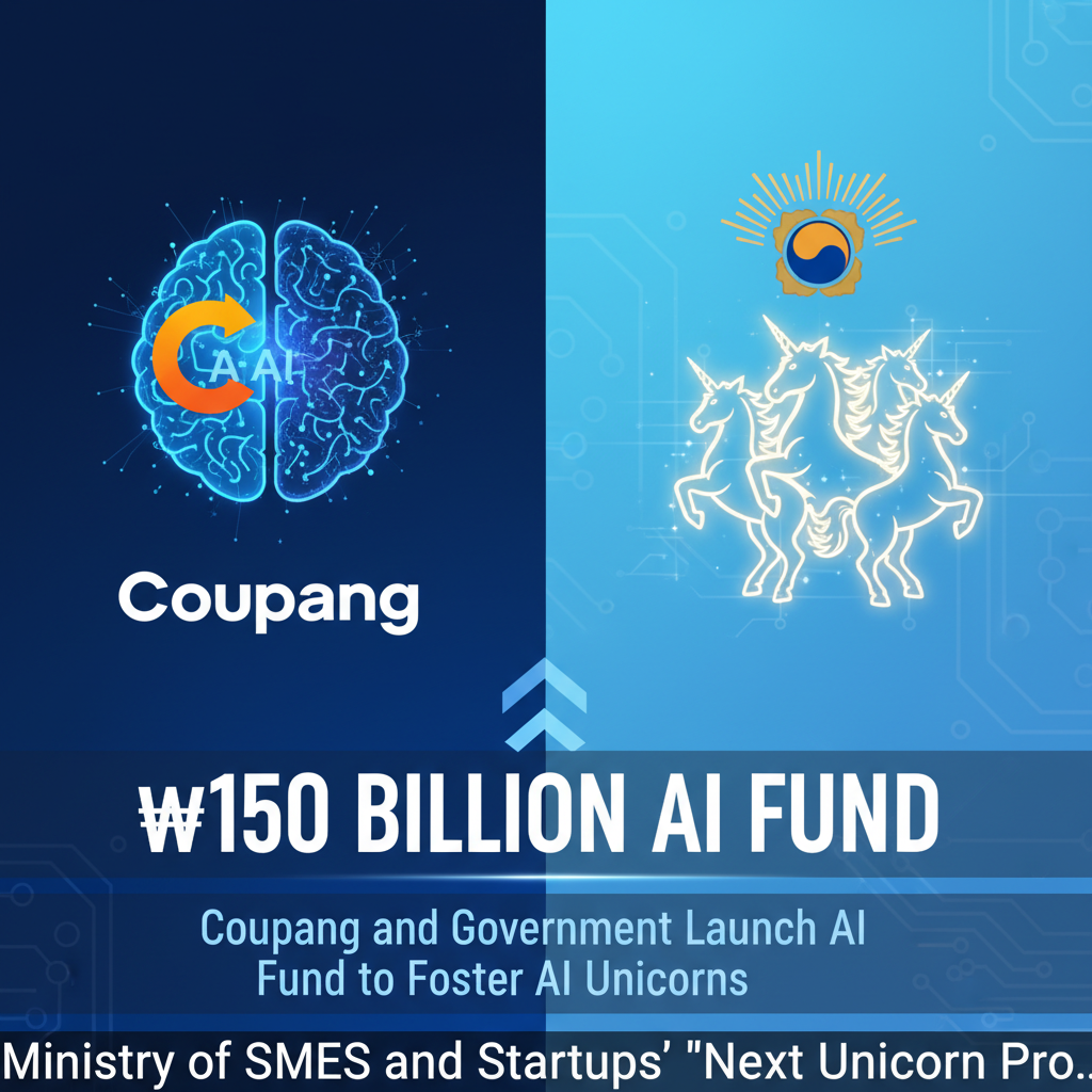 Coupang and Government Launch ₩150 Billion AI Fund to Foster AI Unicorns