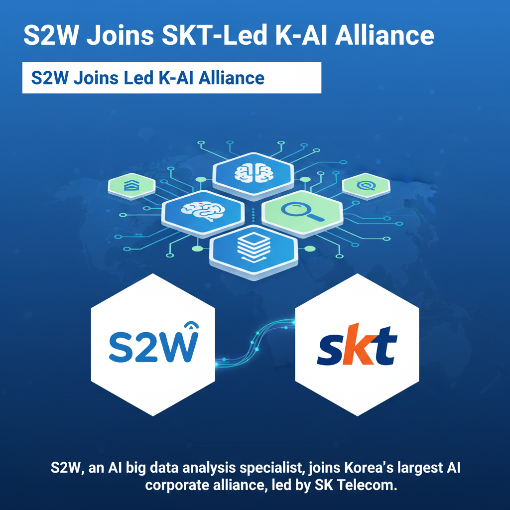 S2W Joins SKT-Led K-AI Alliance