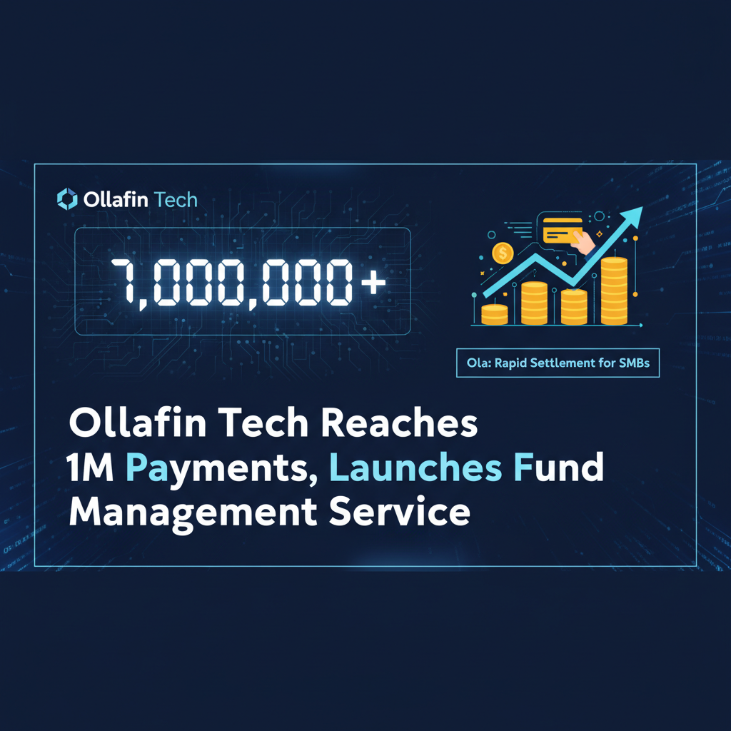 Ollafin Tech Reaches 1M Payments, Launches Fund Management Service