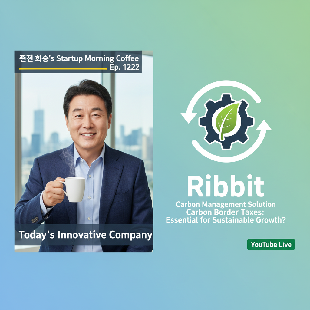 Jeon Hwa-sung's Startup Morning Coffee Ep. 1222: Today's Innovative Company