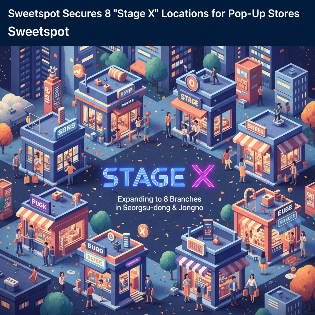 Sweetspot Secures 8 'Stage X' Locations for Pop-Up Stores