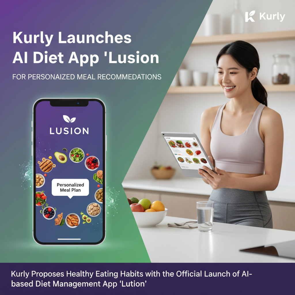 Kurly Launches AI Diet App 'Lusion' for Personalized Meal Recommendations