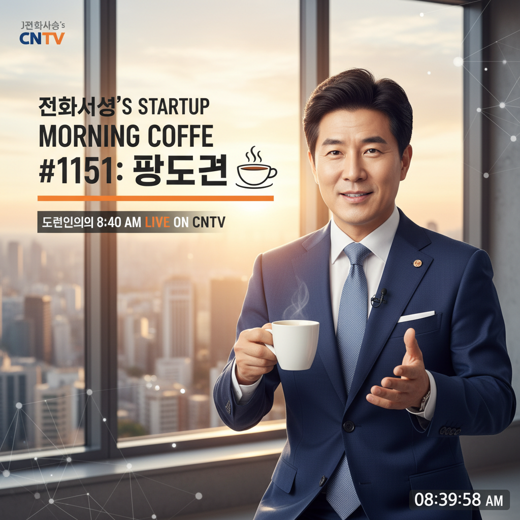 Jeon Hwa-seong's Startup Morning Coffee #1151: Popularization