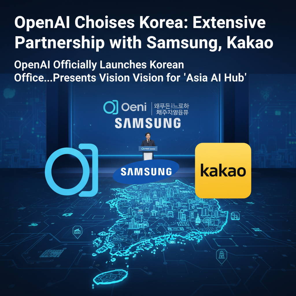 OpenAI Chooses Korea: Extensive Partnership with Samsung, Kakao