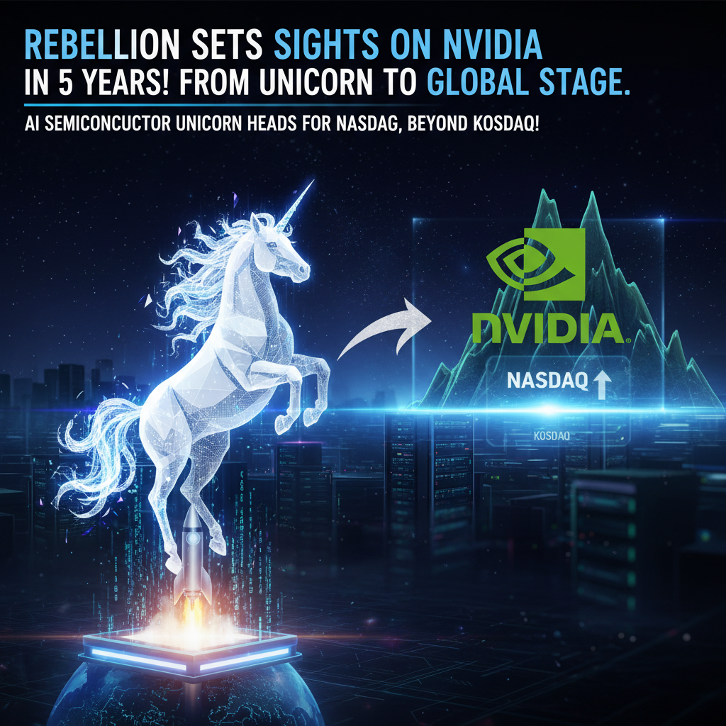 Rebellion Sets Sights on NVIDIA in 5 Years! From Unicorn to Global Stage.