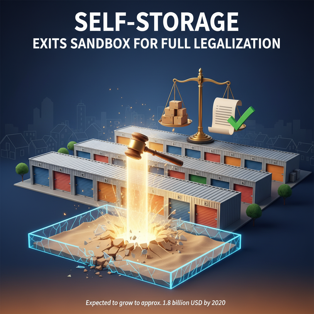 Self-Storage Exits Sandbox for Full Legalization