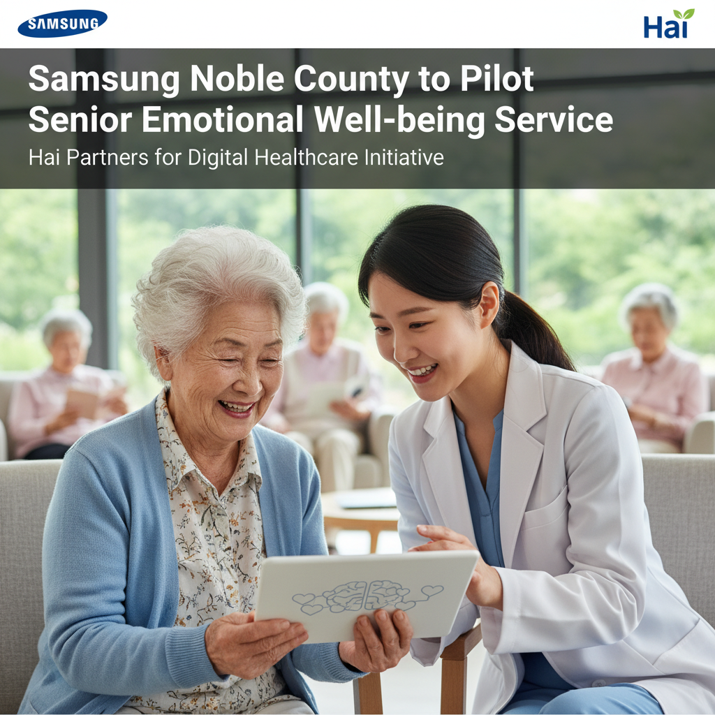Samsung Noble County to Pilot Senior Emotional Well-being Service
