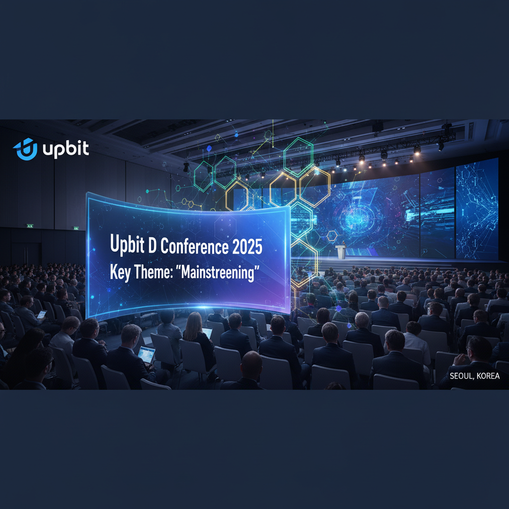 Upbit D Conference 2025 Held, Key Theme: 'Mainstreaming'