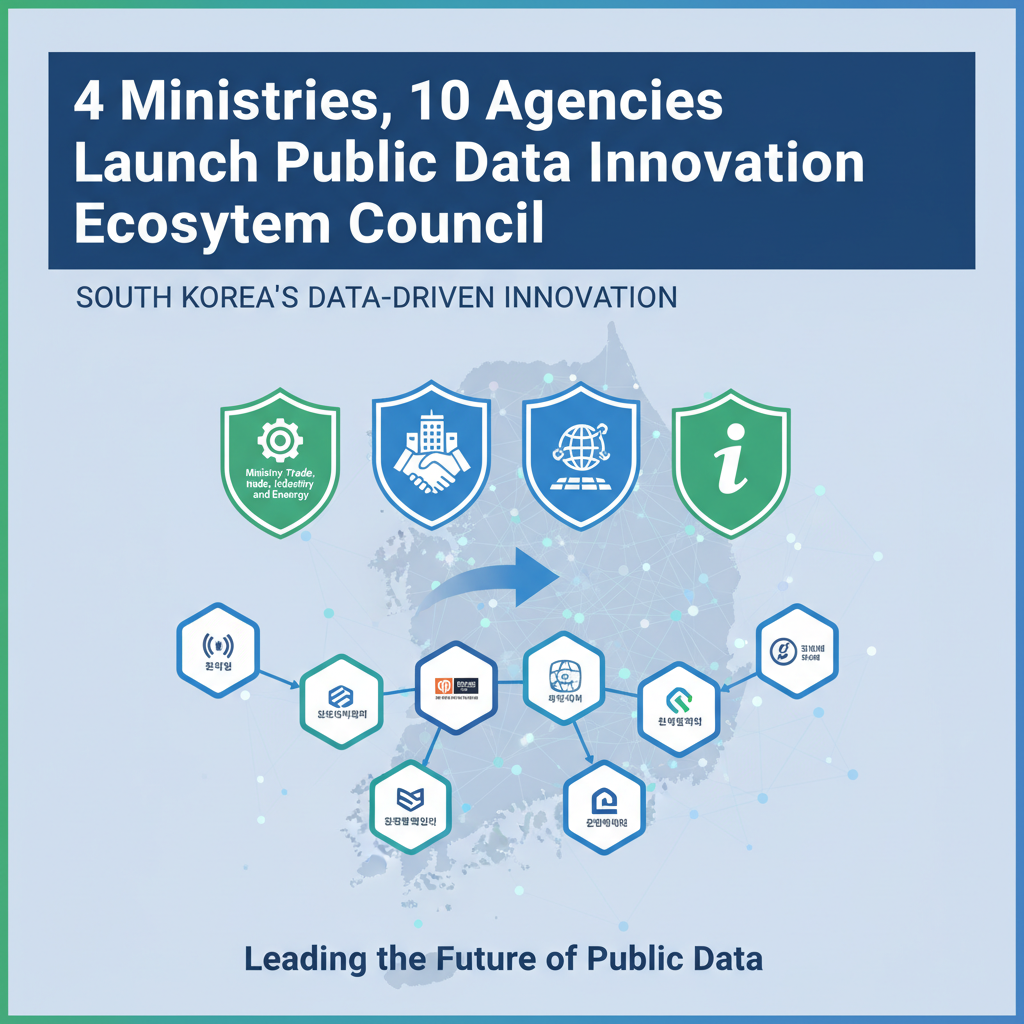 4 Ministries, 10 Agencies Launch Public Data Innovation Ecosystem Council
