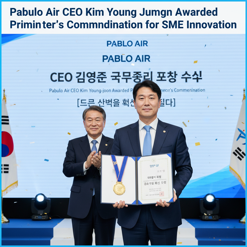 Pabulo Air CEO Kim Young-joon Awarded Prime Minister's Commendation for SME Innovation