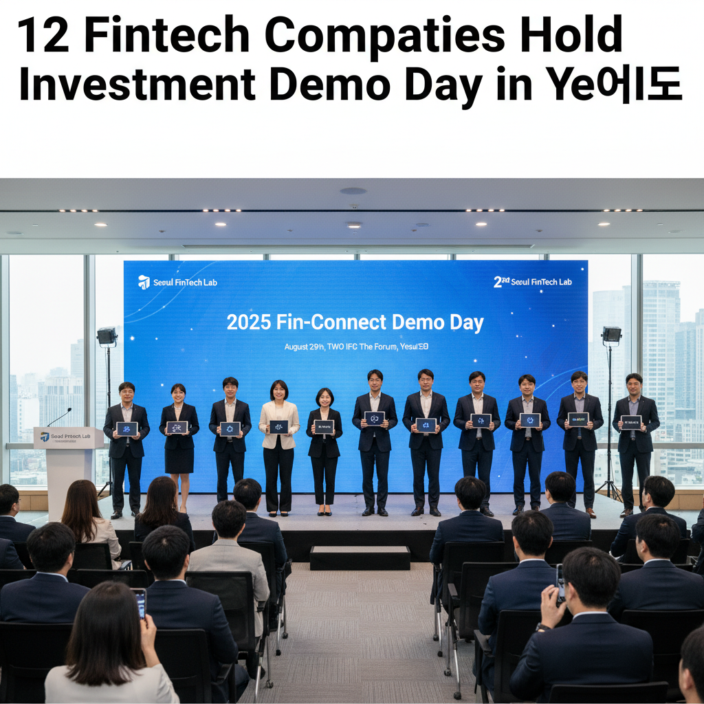 12 Fintech Companies Hold Investment Demo Day in Yeouido