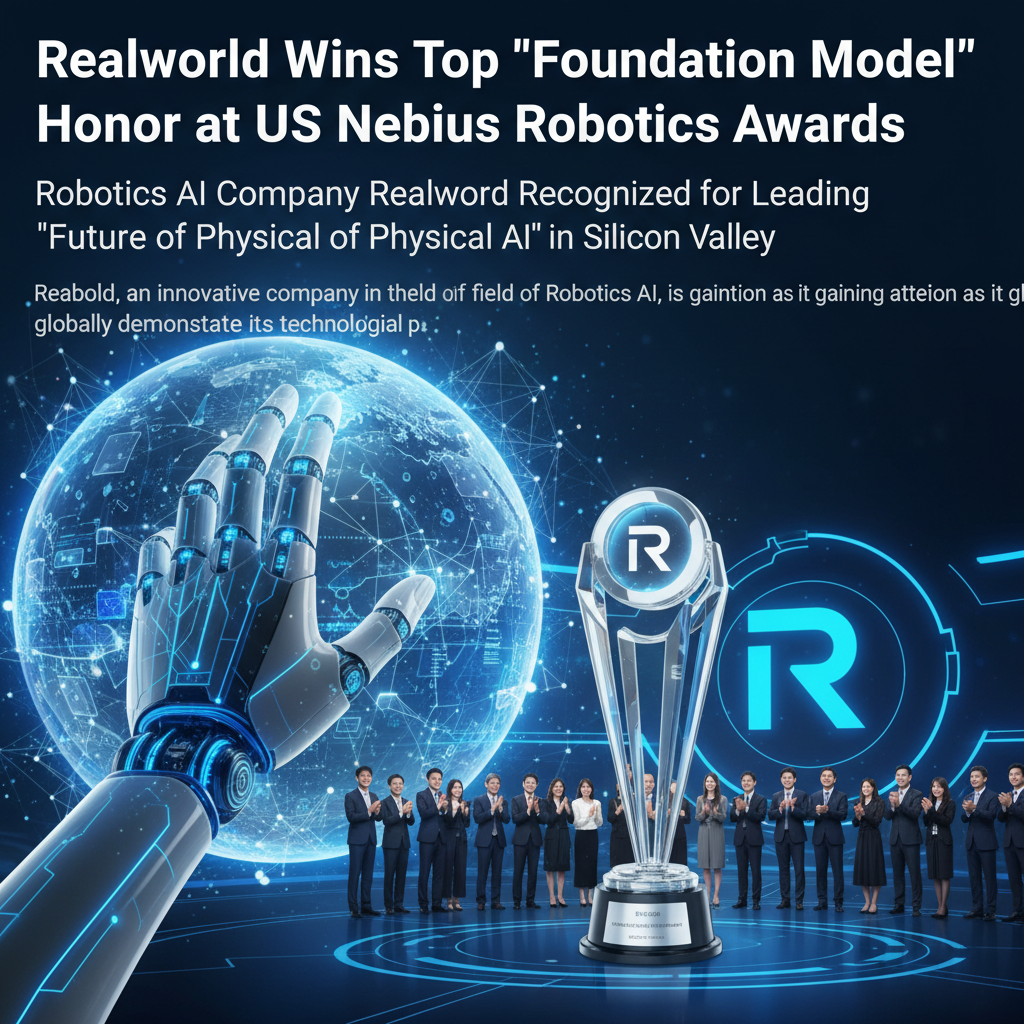 Realworld Wins Top 'Foundation Model' Honor at US Nebius Robotics Awards