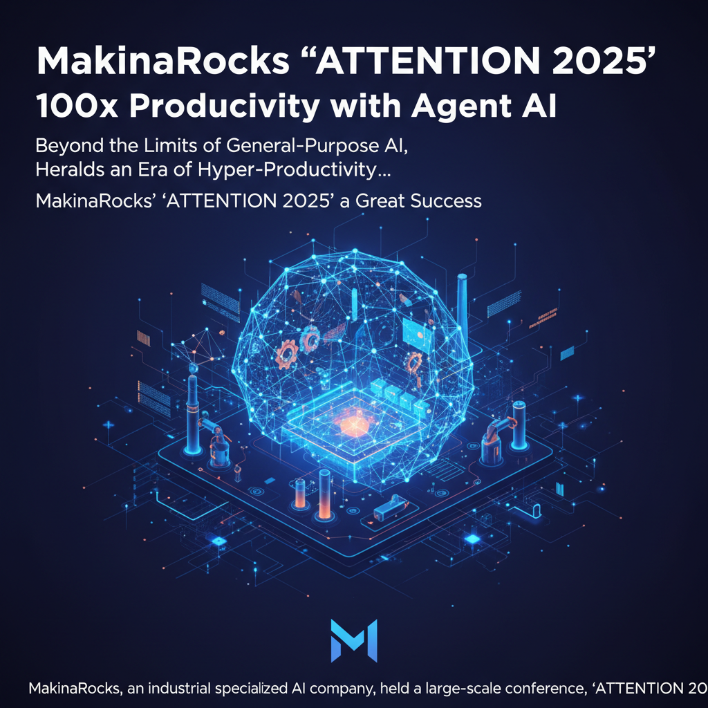 MakinaRocks 'ATTENTION 2025': 100x Productivity with Agent AI