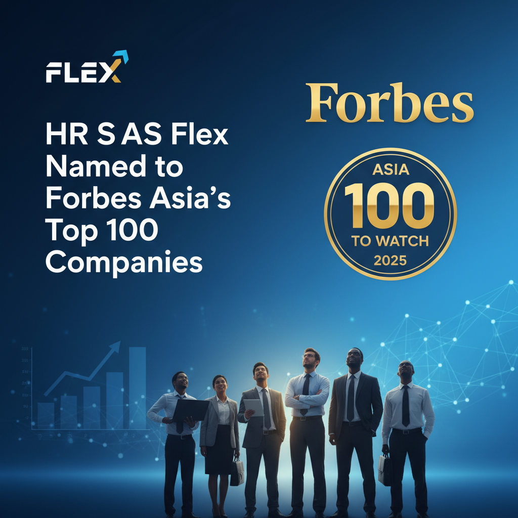 HR SaaS Flex Named to Forbes Asia's Top 100 Companies