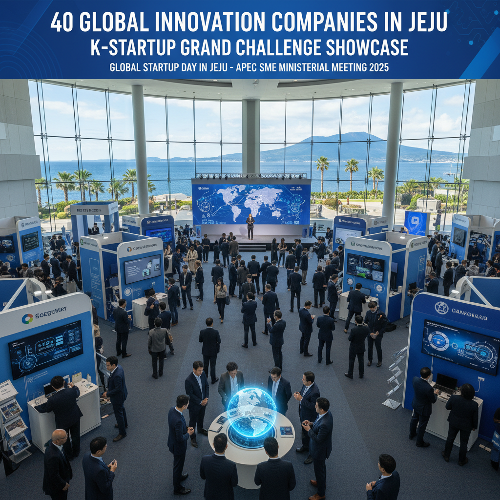 40 Global Innovation Companies in Jeju: K-Startup Grand Challenge Showcase