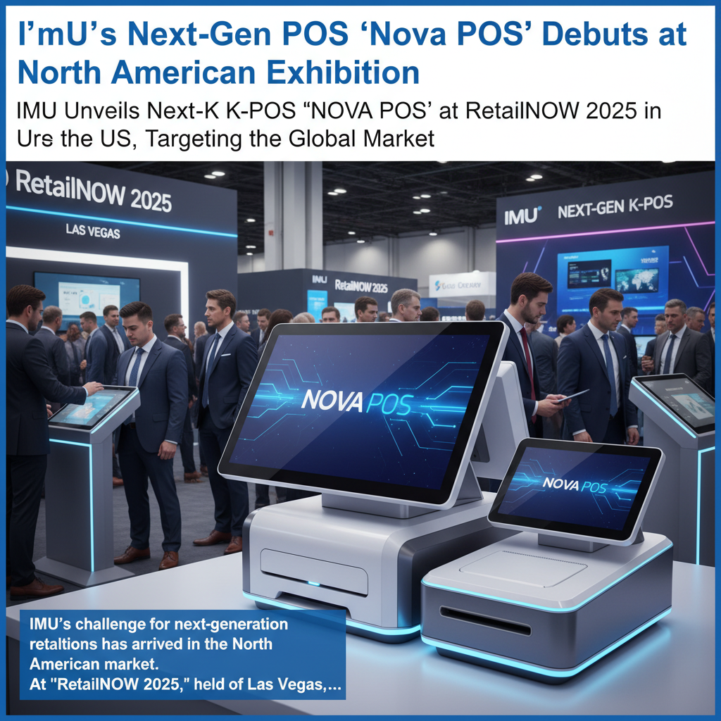 I'mU's Next-Gen POS 'Nova POS' Debuts at North American Exhibition