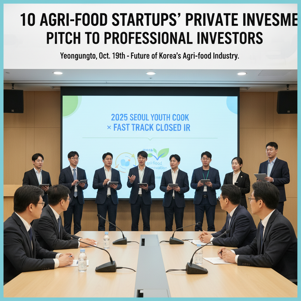 10 Agri-food Startups' Private Investment Pitch to Professional Investors