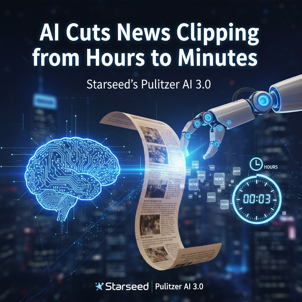 AI Cuts News Clipping from Hours to Minutes: Starseed's Pulitzer AI 3.0