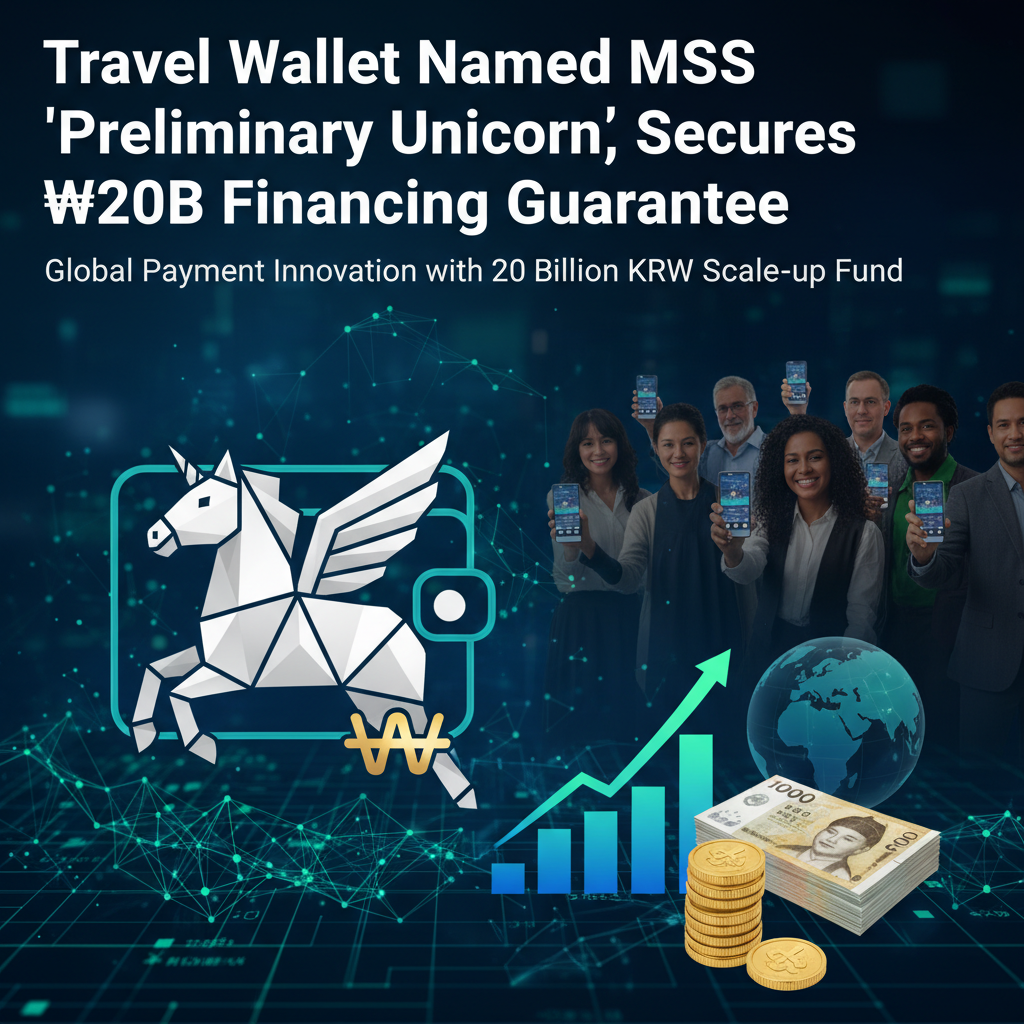 Travel Wallet Named MSS 'Preliminary Unicorn', Secures ₩20B Financing Guarantee